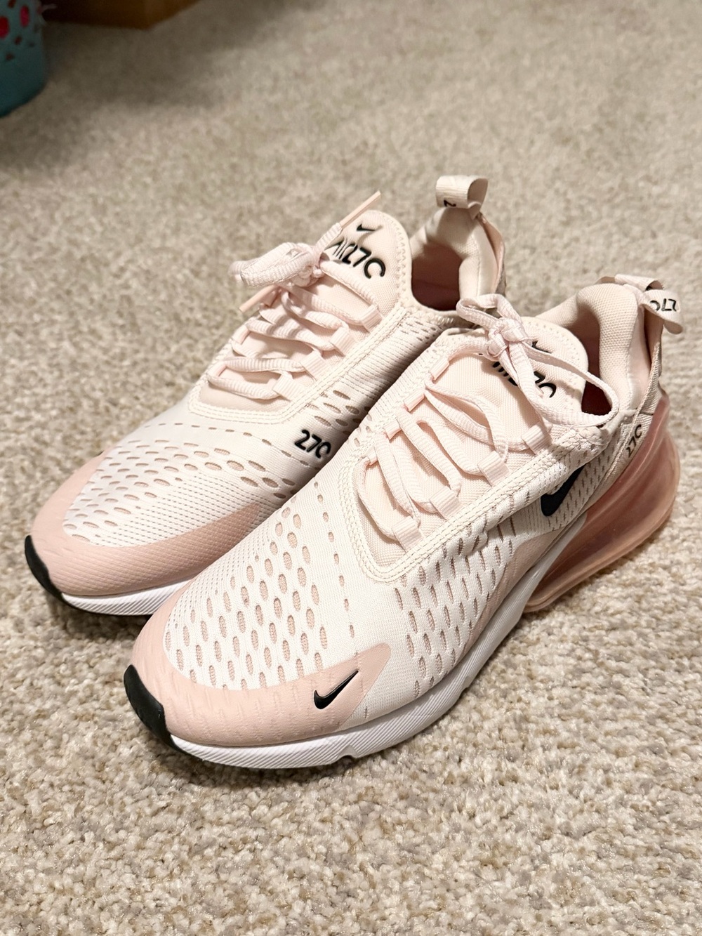 Nike Women’s Air Max 270 in Pale Pink